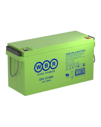 WBR GPL121500A. Аккумулятор герметичный свинцово-кислотный. WBR в Копейске