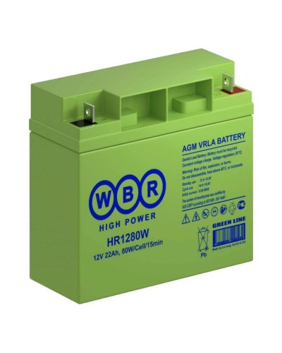 WBR HR1280W. Аккумулятор герметичный свинцово-кислотный. WBR в Копейске