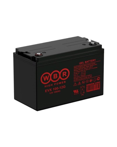 WBR EVX100-12G. Аккумулятор герметичный свинцово-кислотный. WBR в Копейске