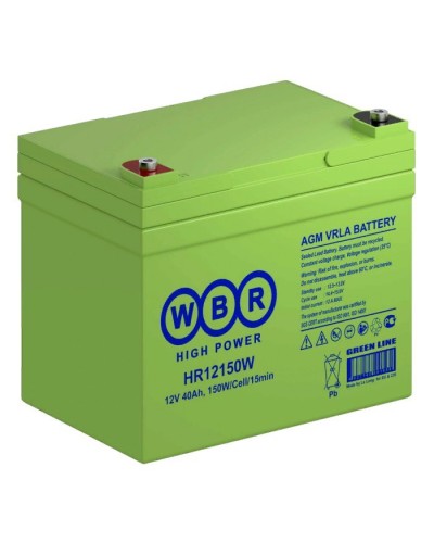 WBR HR12150W. Аккумулятор герметичный свинцово-кислотный. WBR в Копейске