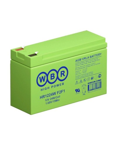 WBR HR1224W F2F1. Аккумулятор герметичный свинцово-кислотный. WBR в Копейске