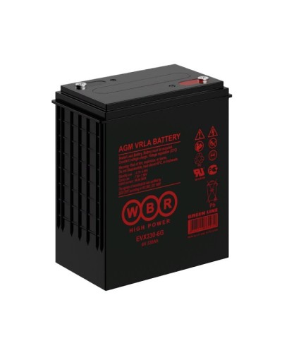 WBR EVX330-6G. Аккумулятор герметичный свинцово-кислотный. WBR в Копейске
