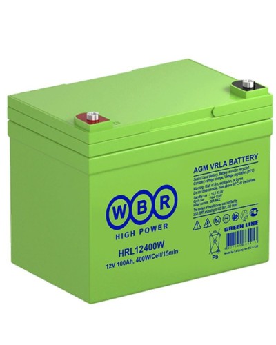 WBR HRL12400W. Аккумулятор герметичный свинцово-кислотный. WBR в Копейске