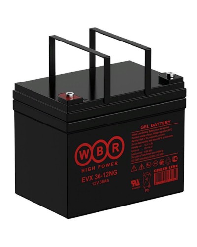 WBR EVX36-12G. Аккумулятор герметичный свинцово-кислотный. WBR в Копейске