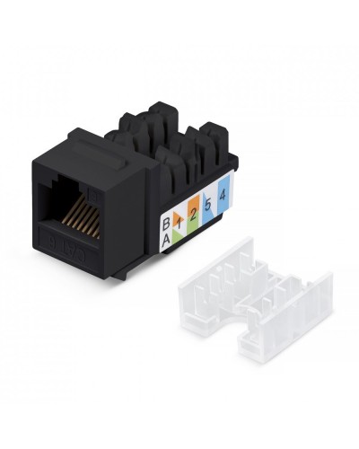 WR-KJ-RJ45-C5E-90-SW-BK. Вставка Keystone Jack RJ-45. WRLine в Копейске