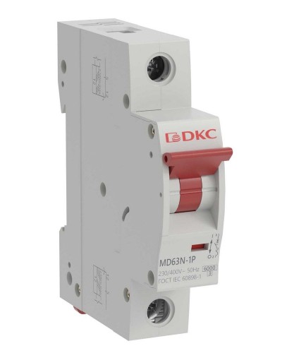 YON max MD63N 1P 25А 6кА C (MD63N-1PC25). Автоматический выключатель. ДКС в Копейске