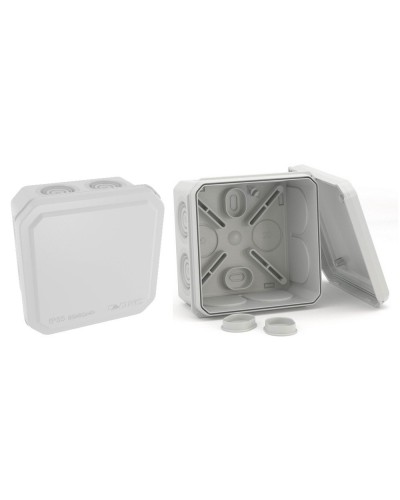 Коробка ответвительная с кабельными вводами IP55, 85х85х40 (53785). Коробка ответвительная. ДКС в Копейске