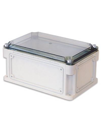 Корпус RAM box 400х200х160, высота крышки 35 мм, IP67 (542311). Корпус с фланцами и прозрачной крышкой, без монтажной платы. ДКС в Копейске