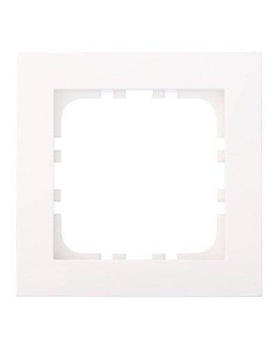 Рамка 1-постовая, белый LK80 FLAT (844104-1). Рамка. Экопласт в Копейске