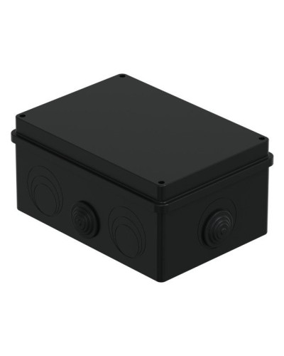 Коробка JBS210 210х150х100, 8 вых., IP55, черная (44016BL-1). Коробка монтажная. Экопласт в Копейске