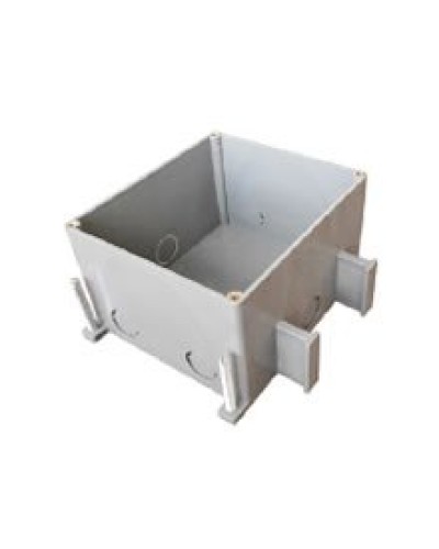 Коробка для люков в пол на 2 поста BOX/2+2ST66 (70125): Коробка для люков в пол на 2 поста 45х45мм + 2 модуля 45х22,5 (70025), пластик в Копейске