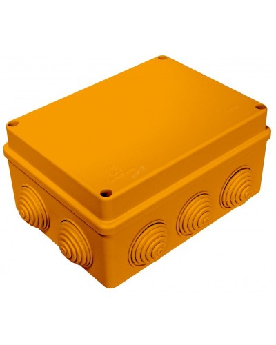 Коробка JBS150 150х110х70, 10 вых., 8P (1,5…6мм²) (43229HF): Коробка монтажная, огнестойкая, без галогена в Копейске