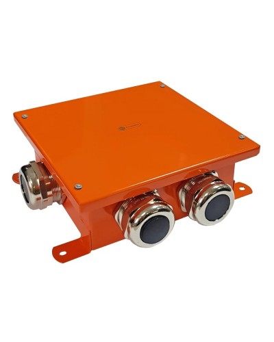 Коробка SMB165 металлическая 164х164х65, 9P (1,5-10 мм²) (56359E). Коробка, огнестойкая. Экопласт в Копейске