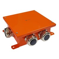 Коробка SMB165 металлическая 164х164х65, 3P (1,5-10 мм²) (56309E). Коробка, огнестойкая. Экопласт