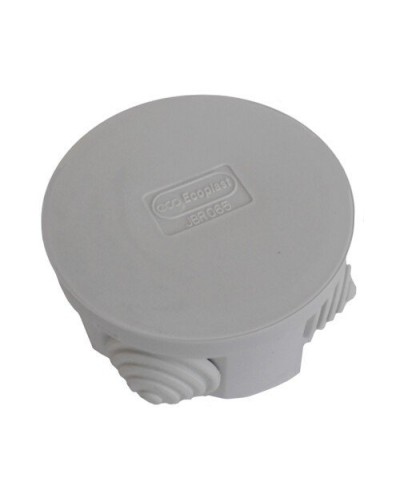 Коробка 3001 D70x36, 4 вых, IP55, серая (44001HF). Коробка монтажная. Экопласт в Копейске