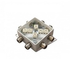 КМ-О (12к*10,0)-IP66-120х120, два ввода: Коробка монтажная огнестойкая