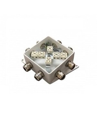 КМ-О (12к*10,0)-IP66-120х120, два ввода: Коробка монтажная огнестойкая в Копейске