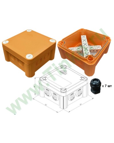 КМ-О-1212(П)(18к)-IP66(П6-12): Коробка монтажная огнестойкая в Копейске