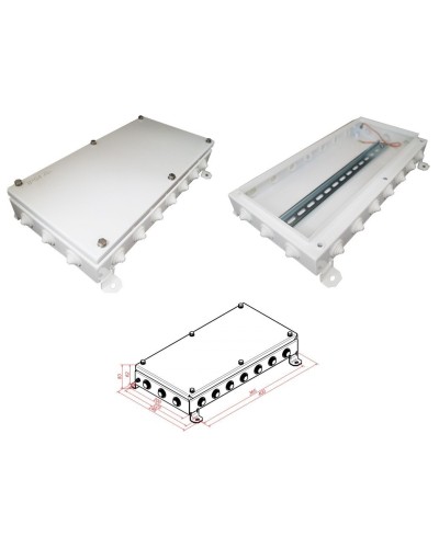 КМ IP55-2040. Коробка монтажная электротехническая. Гефест в Копейске