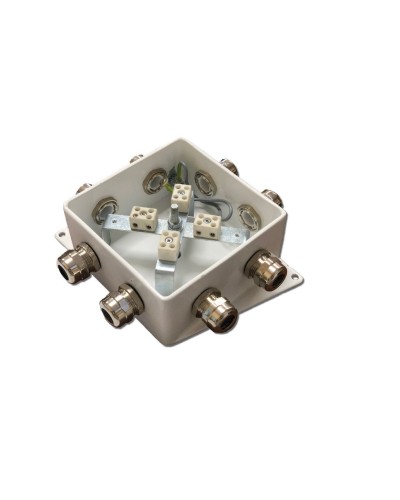 КМ-О (8к)-IP66-120х120, шесть вводов: Коробка монтажная огнестойкая в Копейске