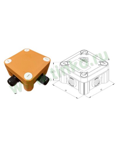 КМ-О-1010(П)(8к)-IP66(П6-12): Коробка монтажная огнестойкая в Копейске