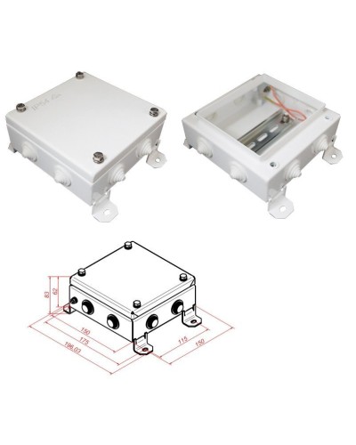 КМ IP55-1515. Коробка монтажная электротехническая. Гефест в Копейске