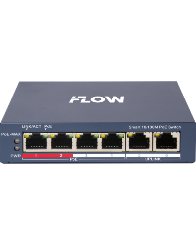 F-SW-EM206POE-VM/L. Коммутатор с POE. i-FLOW в Копейске