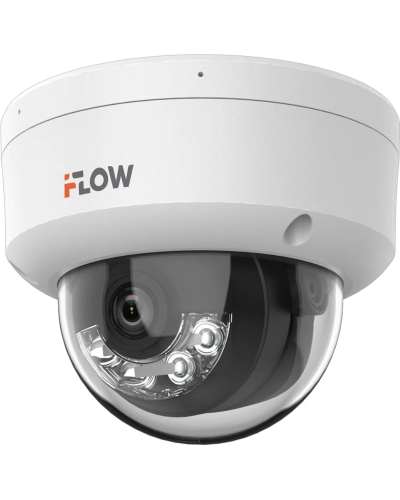 F-IC-2482C2MS(4мм). Бюджетная IP-видеокамера купольная. i-FLOW в Копейске