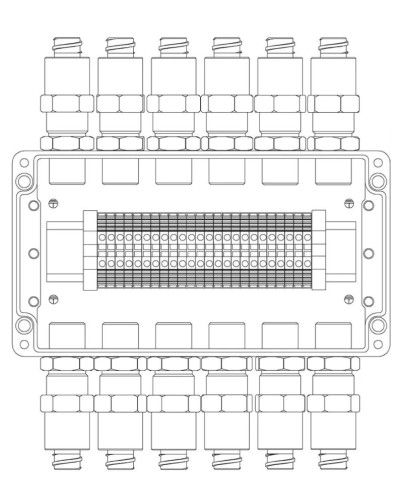 КВМК 2401. Коробка коммутационная взрывозащищенная. Компания СМД в Копейске