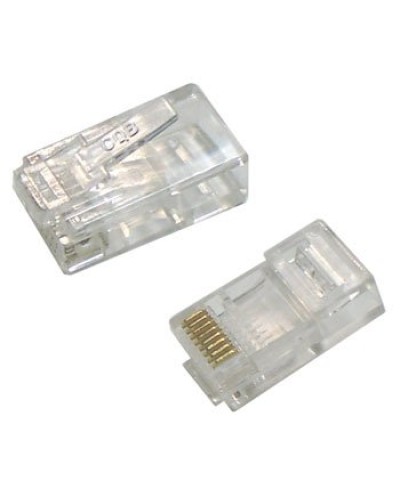 RJ-45 джек (8P8C) (100 шт). Разъем RJ-45. Прочие зарубежные в Копейске