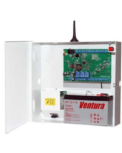 S632-2GSM-BK25-W (S632-2GSM-BK), Бокс-комплект под 7Ач, белый. Устройство оконечное объектовое приемно-контрольное c GSM коммуникатором. Проксима в Копейске