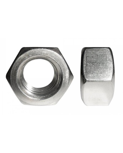 Гайка шестигранная нержавеющая (А2) M8 (DIN 934) (500 шт) (PR08.7456). Гайка шестигранная нержавеющая (А2). Промрукав в Копейске