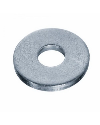Шайба с широкими полями (кузовная) оцинкованная M12 (DIN 9021) (100 шт) (PR08.3927). Шайба с широкими полями. Промрукав в Копейске