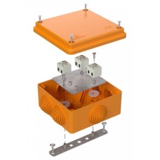 Коробка огнестойкая 100х100х50 (40-0300-FR1.5-6). Коробка огнестойкая для открытой установки. Промрукав