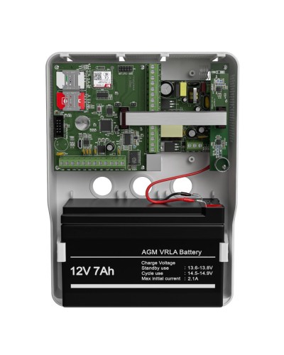 Mega v.5 LTE в корпусе (под АКБ 1,2-7 Ач с БРП 12V 2,5А). Панель охранная радиоканальная. Ритм в Копейске