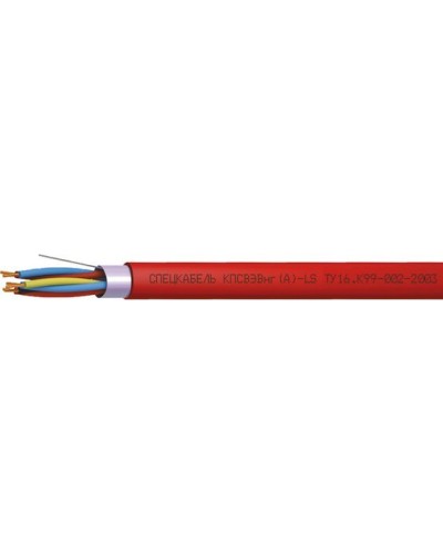 КПСВЭВнг(А)-LS 2х2х1,5 (Спецкабель). Кабель для систем пожарной и охранной сигнализации, с пониженным дымо- и газовыделением. Спецкабель в Копейске