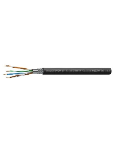 СПЕЦЛАН SF/UTP Cat 5e ZH нг(А)-HF 1х2х0,52. Кабель «витая пара» (LAN) для структурированных систем связи. Спецкабель в Копейске