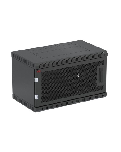 ШТ-НСр-6U-600-650-П-Ч (130411-01834). Шкаф телекоммуникационный 19 настенный 6U. ССД (Связьстройдеталь) в Копейске