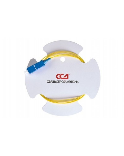 ШОС-SM/0.9 мм-SC/UPC-p/t -1.0м (130201-02538). Пигтейл оптический. ССД (Связьстройдеталь) в Копейске