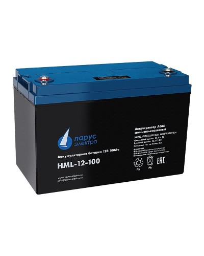 HML-12-100. Аккумулятор герметичный свинцово-кислотный. Связь инжиниринг в Копейске