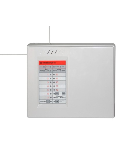 ВС-ПК ВЕКТОР-С (Wi-Fi + GE (GSM+Ethernet)). Прибор приемно-контрольный и управления охранно-пожарный адресный радиоканальный со встроенным коммуникатором GSM. Версет в Копейске